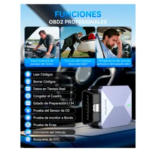MUCAR BT200MAX Adaptador Bluetooth Diagnóstico Coc