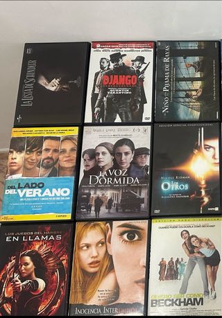 Lote DVDs Películas Varias (Español)