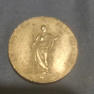 Moneta rara 5 Lire 1848 M