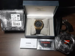 Casio GA2100 Mod AP Royal Oak Gold stainless steel