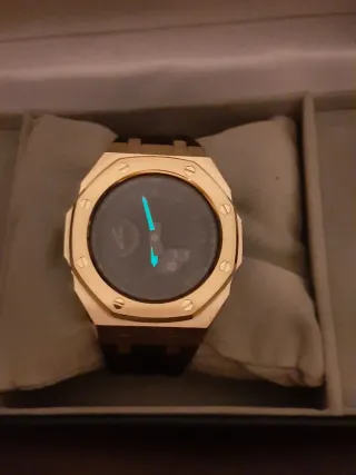 Casio GA2100 Mod AP Royal Oak Gold stainless steel