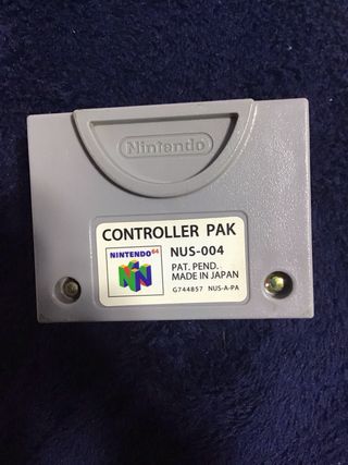 Nintendo 64 Controller Pak