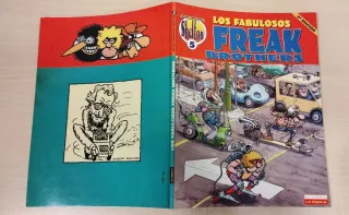 Cómic Los fabulosos Freak Brothers.Gilbert Shelton