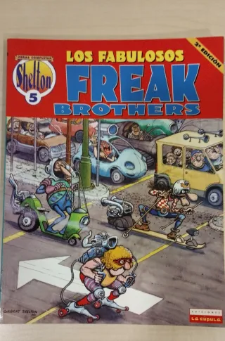 Cómic Los fabulosos Freak Brothers.Gilbert Shelton