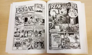 Cómic Los fabulosos Freak Brothers.Gilbert Shelton