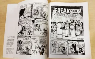 Cómic Los fabulosos Freak Brothers.Gilbert Shelton