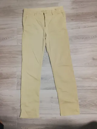 Pantalón Massimo Dutti Beige