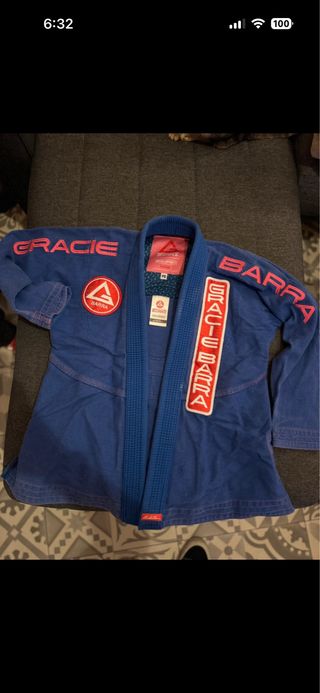 Kimono Gracie Barra F2 Azul
