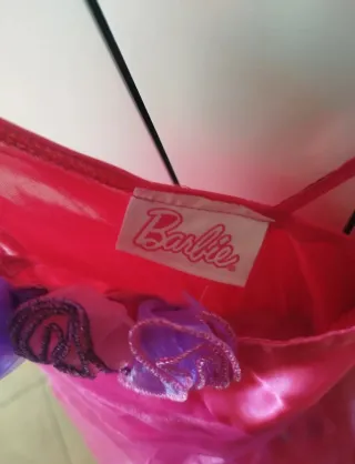 Vestito bambina Barbie rosa 3-5anni