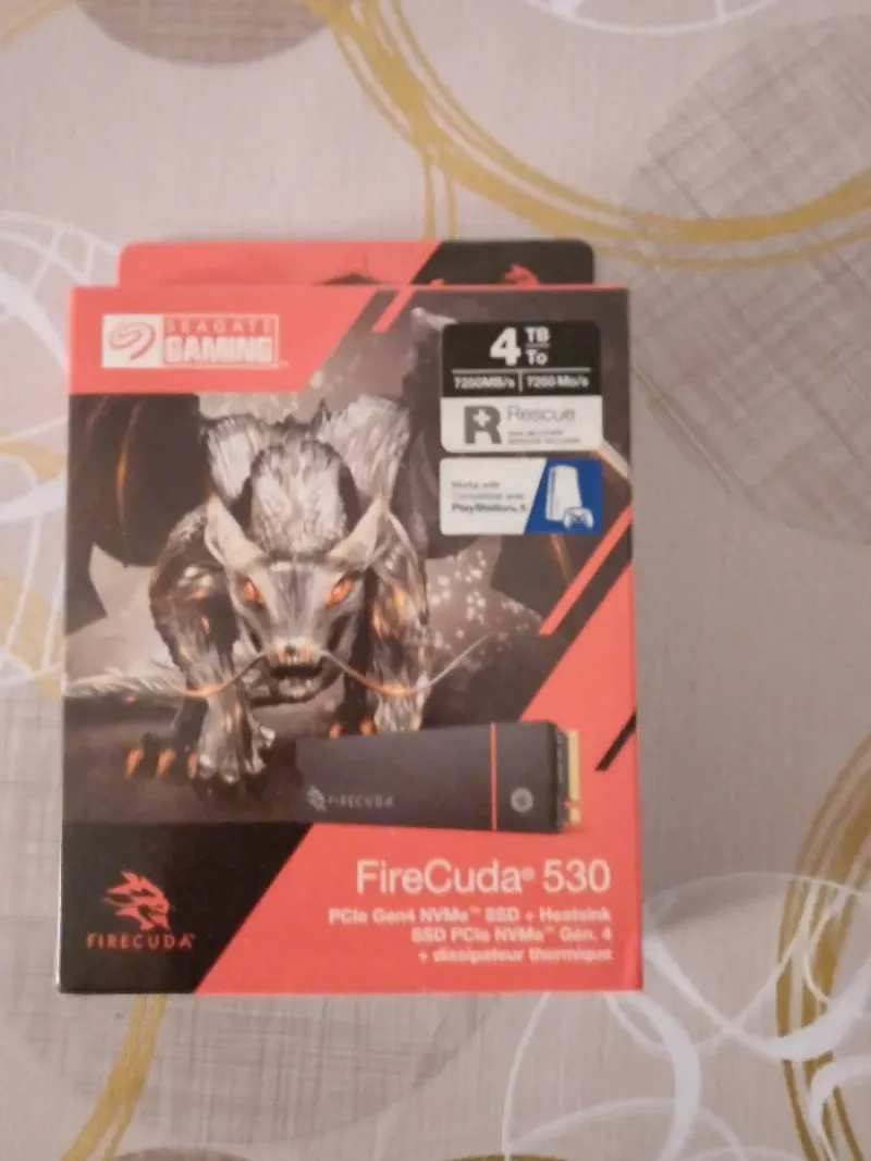 Seagate FireCuda 530 4TB SSD M.2 PCIe