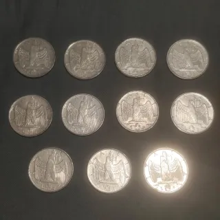 Monete da collezione una lira 1940