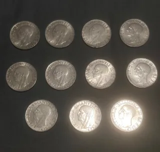 Monete da collezione una lira 1940