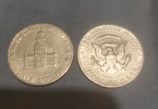 2 Monete da Collezione Independence Hall