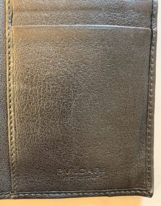 Portafoglio Bulgari nero