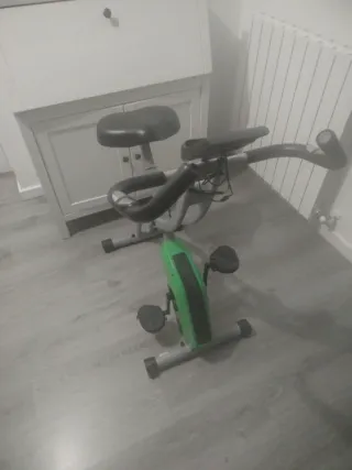 Bicicleta Estática HomeOm Plegable
