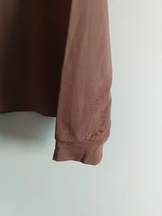 Sudadera Oysho Cropped Casual Chic Pico Mujer