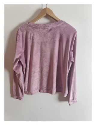 Sudadera Juicy Couture terciopelo logo diamantes