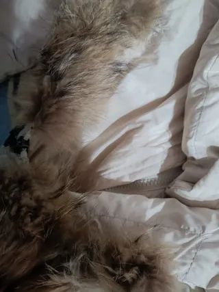 Piumino Versace Sport donna beige