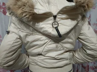 Piumino Versace Sport donna beige