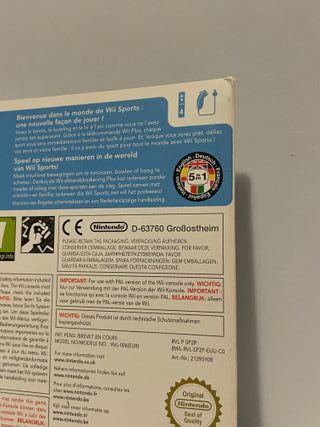 Wii Sports Resort + Wii Sports PAL Nintendo Wii