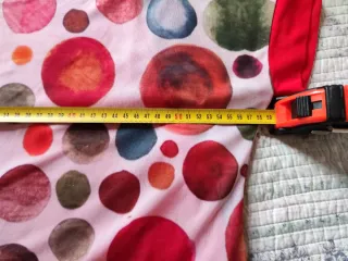 T-shirt taglia comoda fantasia pois taglia l