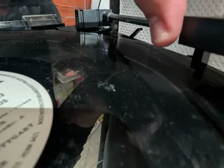 Equipo de música Mitsubishi DA-603.  Sin altavoces