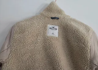 Chaqueta vaquera Hollister borreguito