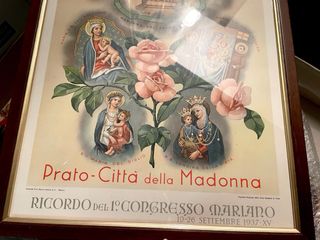 Poster commemorativo Madonna 1937