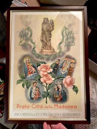 Poster commemorativo Madonna 1937