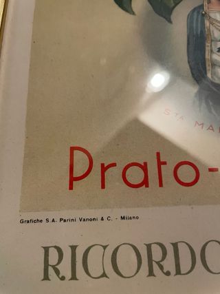 Poster commemorativo Madonna 1937