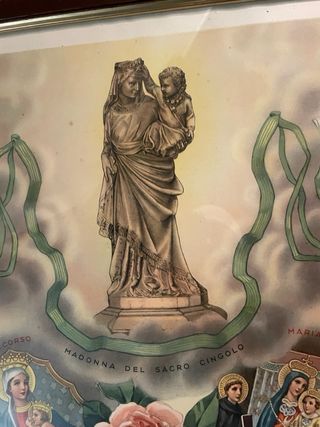 Poster commemorativo Madonna 1937