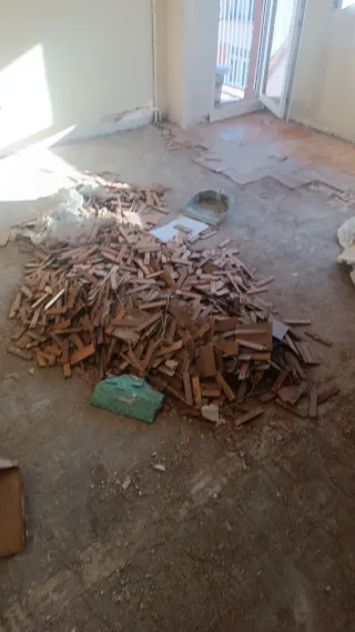 Reforma,Alisado,tarima