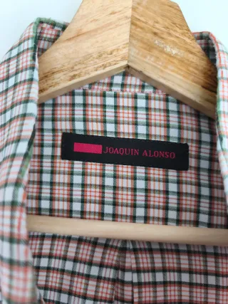 Camisa cuadros Joaquín Alonso