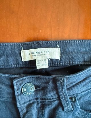 Pantalón Springfield Talla 38 Ajustado