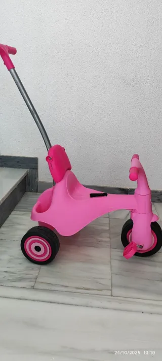 Triciclo rosa para niña