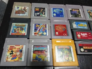 Lote de juegos Game Boy y GBA