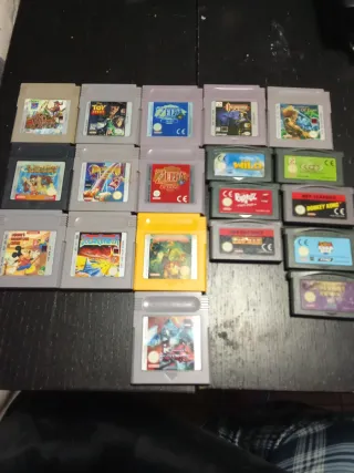 Lote de juegos Game Boy y GBA