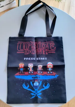 Borsa Tote Stranger Things Upside Down
