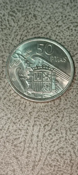 2 Monedas 50 Pesetas 1957 *59 y *58
