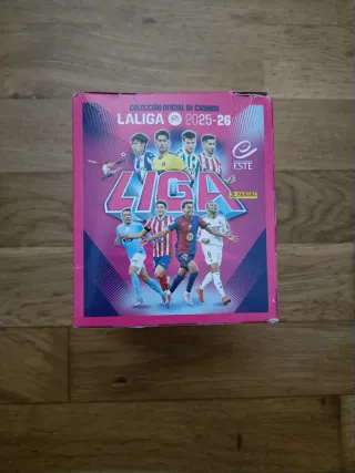 Liga Este Panini caja cromos con 50 sobres sin abr