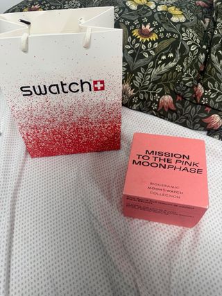 Swatch Mission to the Pink Moonphase