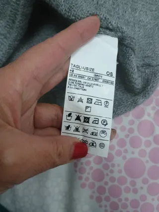 Sciarpa donna misto mohair rombi collo