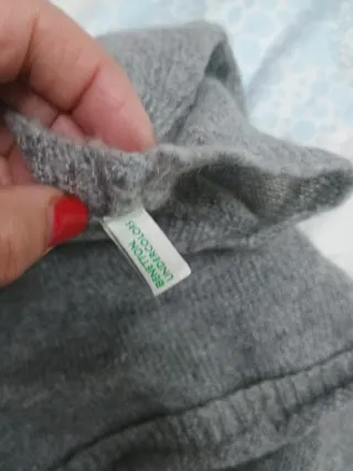 Sciarpa donna misto mohair rombi collo