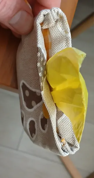 Pochette porta sacchetti fantasia