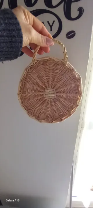 Fioriera da parete + portacandele shabby