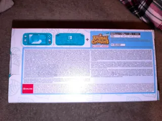 Nintendo Switch Lite Animal Crossing Turchese