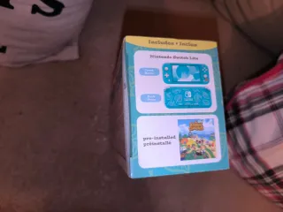 Nintendo Switch Lite Animal Crossing Turchese