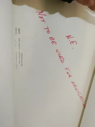 Carta náutica Japón Seto Naikai Oriental