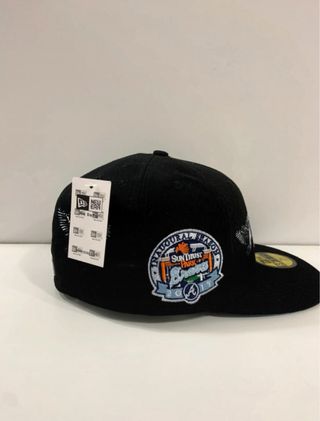 Gorra New Era Atlanta Braves Negra Multicolor
