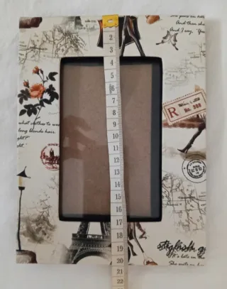 Marco de fotos decorativo París